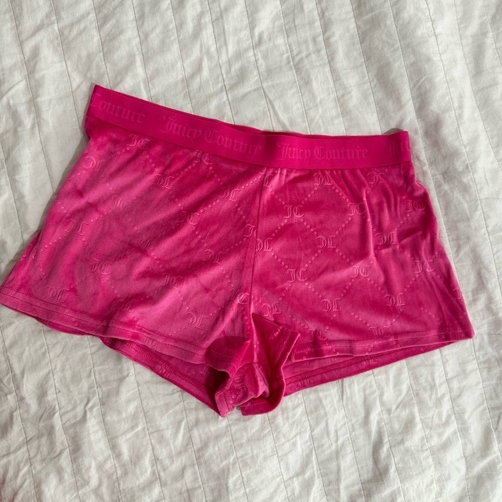 Juicy Couture Fuchsia Lounge Short - Picture 1 of 2